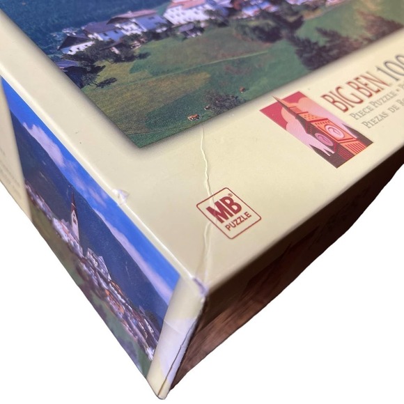 Big Ben 1000 Piece Puzzle Gadertal Valley South Tyrol Italy SEALED 2004 - Picture 9 of 10